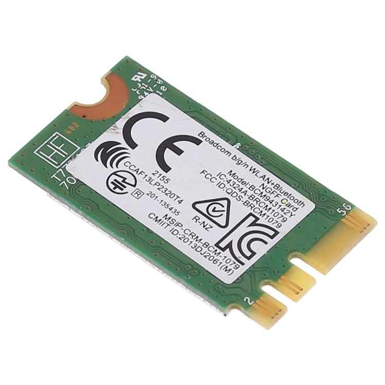 BCM943142Y M.2 NGFF Wireless 150Mbps 802.11b/g/n Bluetooth 4.0 Network Card - Add-on Cards by PMC Jewellery | Online Shopping South Africa | PMC Jewellery | Buy Now Pay Later Mobicred