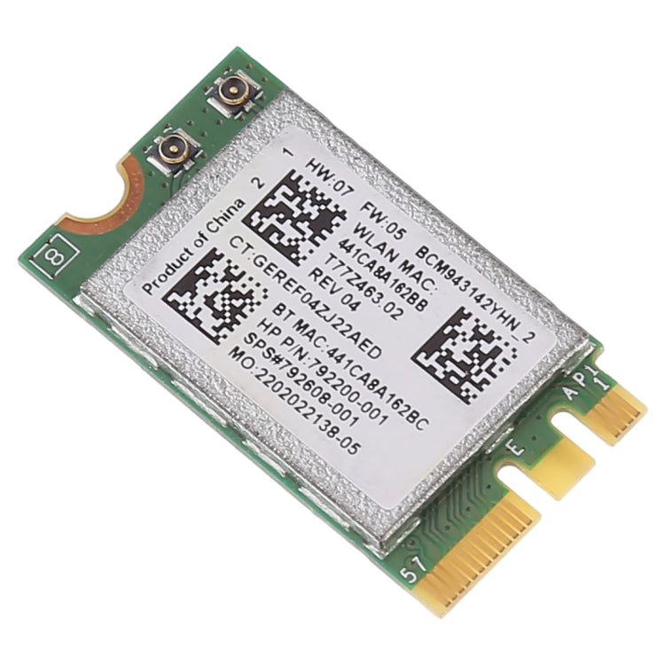 BCM943142Y M.2 NGFF Wireless 150Mbps 802.11b/g/n Bluetooth 4.0 Network Card - Add-on Cards by PMC Jewellery | Online Shopping South Africa | PMC Jewellery | Buy Now Pay Later Mobicred