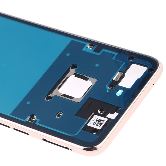 For OPPO F9 / A7X Middle Frame Bezel Plate (Gold)