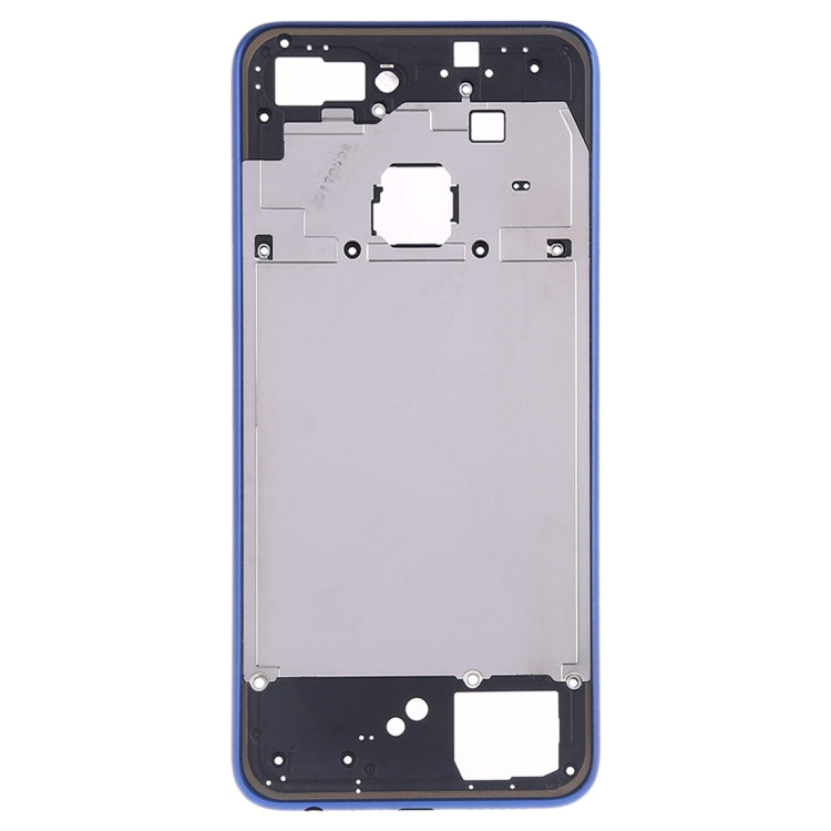 For OPPO F9 / A7X Middle Frame Bezel Plate (Blue) - Frame Bezel Plate by PMC TechLife | Online Shopping South Africa | PMC TechLife | Buy Now Pay Later Mobicred