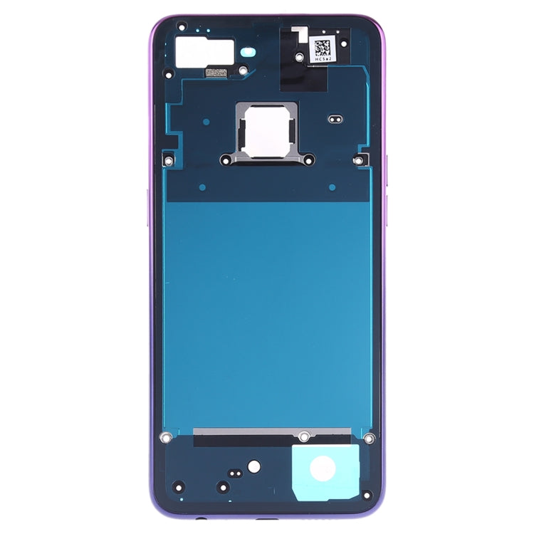 For OPPO F9 / A7X Middle Frame Bezel Plate (Twilight Purple) - Frame Bezel Plate by PMC TechLife | Online Shopping South Africa | PMC TechLife | Buy Now Pay Later Mobicred