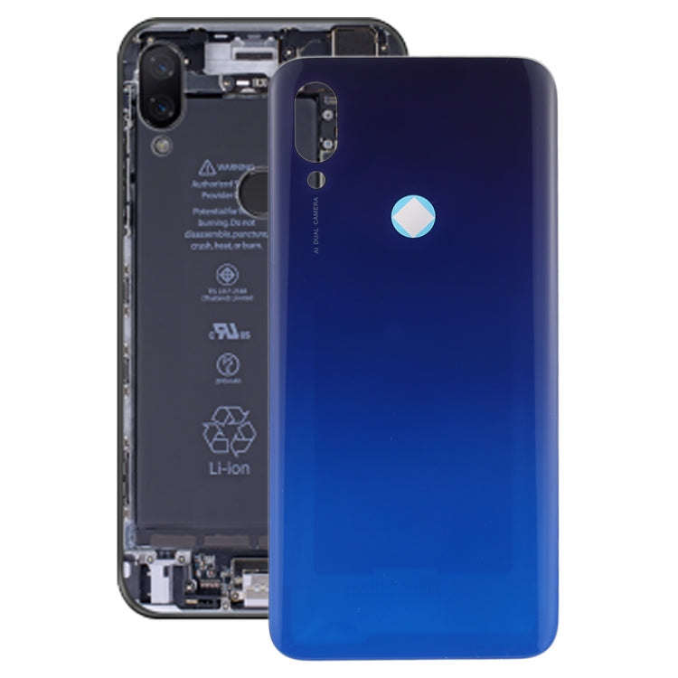 Battery Back Cover for Xiaomi Redmi 7(Twilight Blue) - Back Cover by PMC TechLife | Online Shopping South Africa | PMC TechLife | Buy Now Pay Later Mobicred