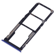 SIM Card Tray + SIM Card Tray + Micro SD Card for Xiaomi Redmi 7 (Blue)