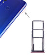 SIM Card Tray + SIM Card Tray + Micro SD Card for Xiaomi Redmi 7 (Magenta) - free shipping - PMC TechLife - Order now!