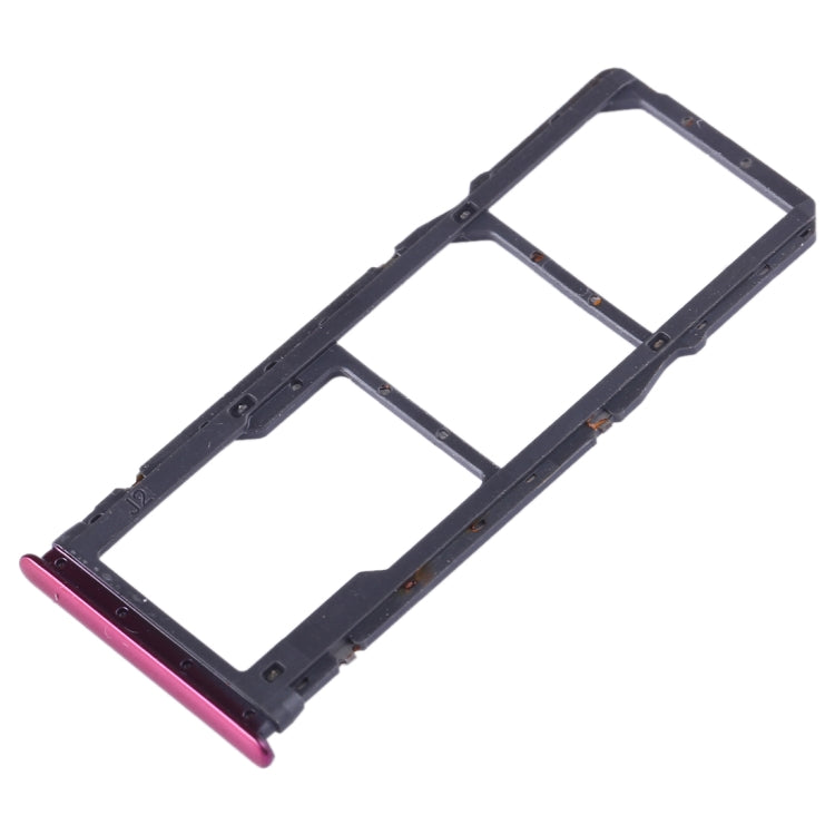 SIM Card Tray + SIM Card Tray + Micro SD Card for Xiaomi Redmi 7 (Magenta)
