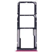 SIM Card Tray + SIM Card Tray + Micro SD Card for Xiaomi Redmi 7 (Red)