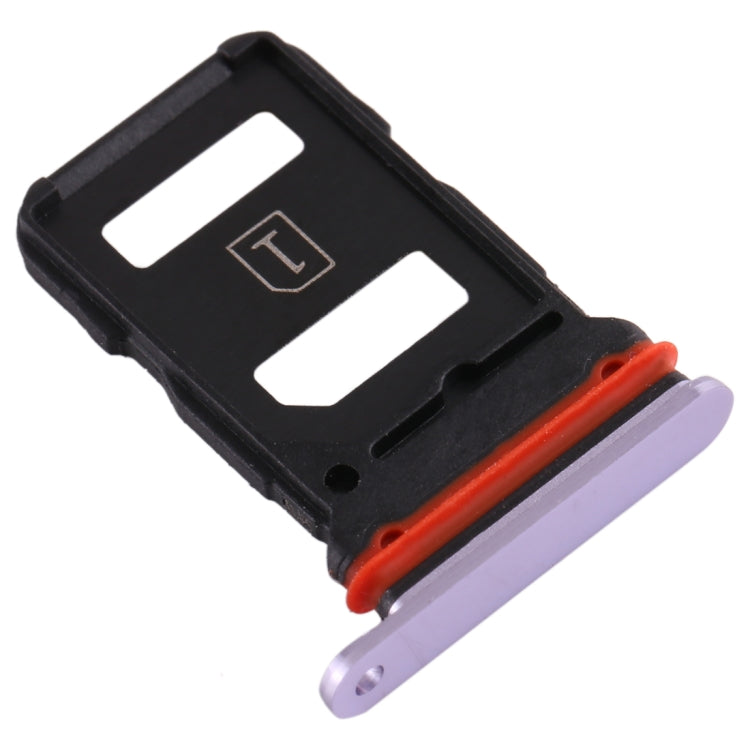 For vivo X30 Pro SIM Card Tray + SIM Card Tray (Silver) - Card Socket by PMc TechLife | Online Shopping South Africa | PMc TechLife | Buy Now Pay Later Mobicred