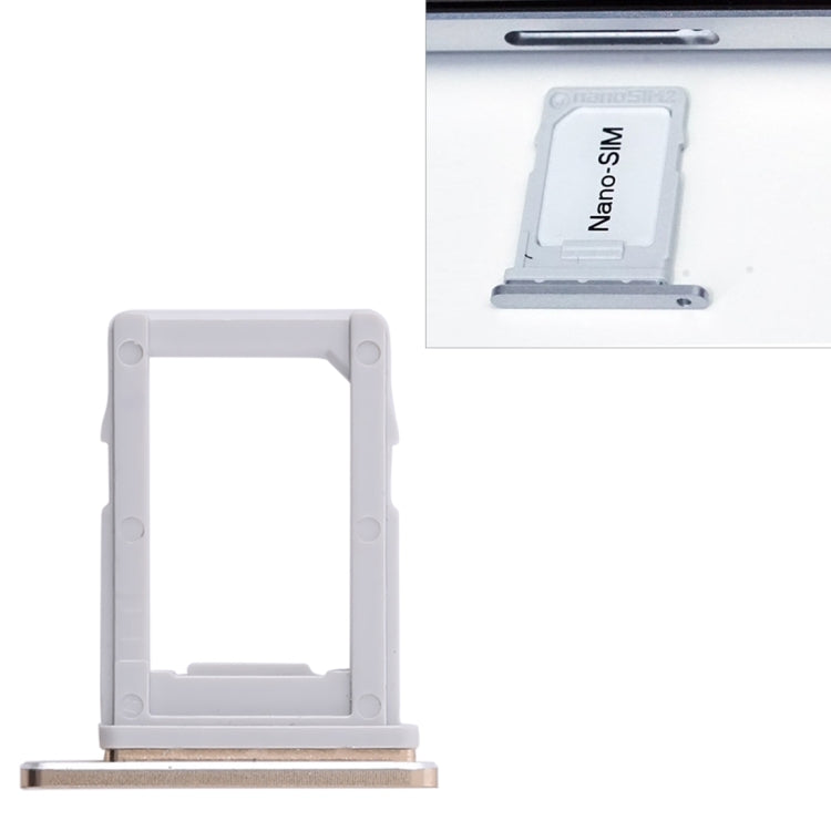 SIM Card Tray for LG Q6 / M700 / M700N / G6 Mini(Gold) - For LG by PMc TechLife | Online Shopping South Africa | PMc TechLife | Buy Now Pay Later Mobicred