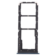 For vivo Y3 SIM Card Tray + SIM Card Tray + Micro SD Card Tray (Dark Blue)