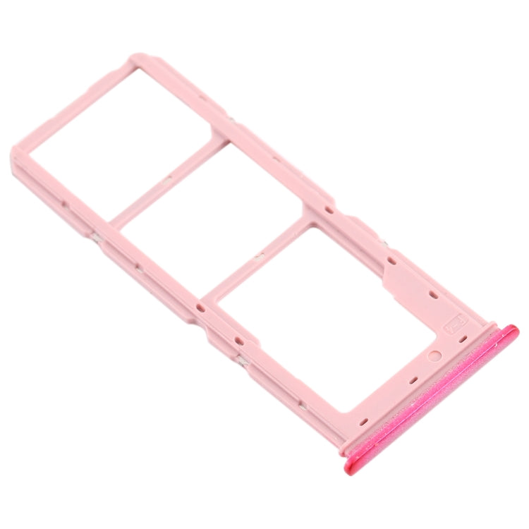 For vivo Y3 SIM Card Tray + SIM Card Tray + Micro SD Card Tray (Red) - Card Socket by PMc TechLife | Online Shopping South Africa | PMc TechLife | Buy Now Pay Later Mobicred