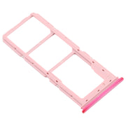 For vivo Y3 SIM Card Tray + SIM Card Tray + Micro SD Card Tray (Red)