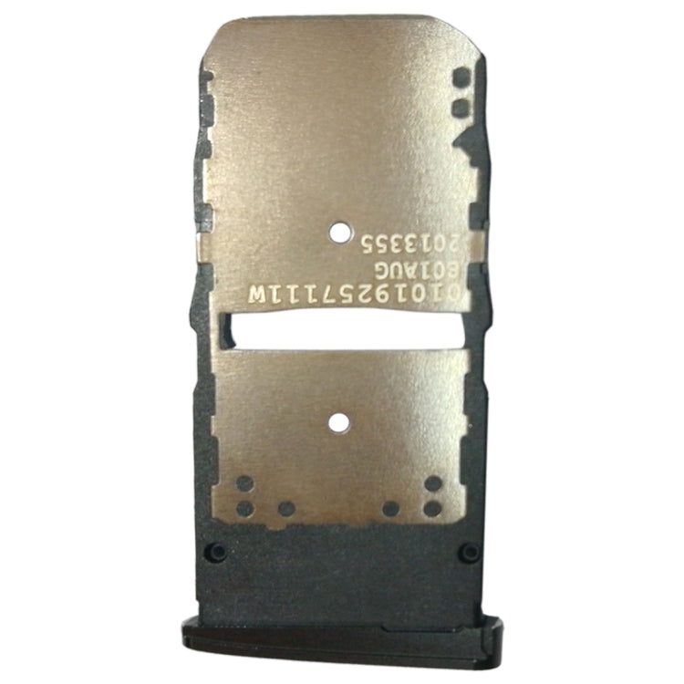 SIM Card Tray + Micro SD Card Tray for Motorola Moto Z2 Force(Black) - Card Socket by PMc TechLife | Online Shopping South Africa | PMc TechLife | Buy Now Pay Later Mobicred