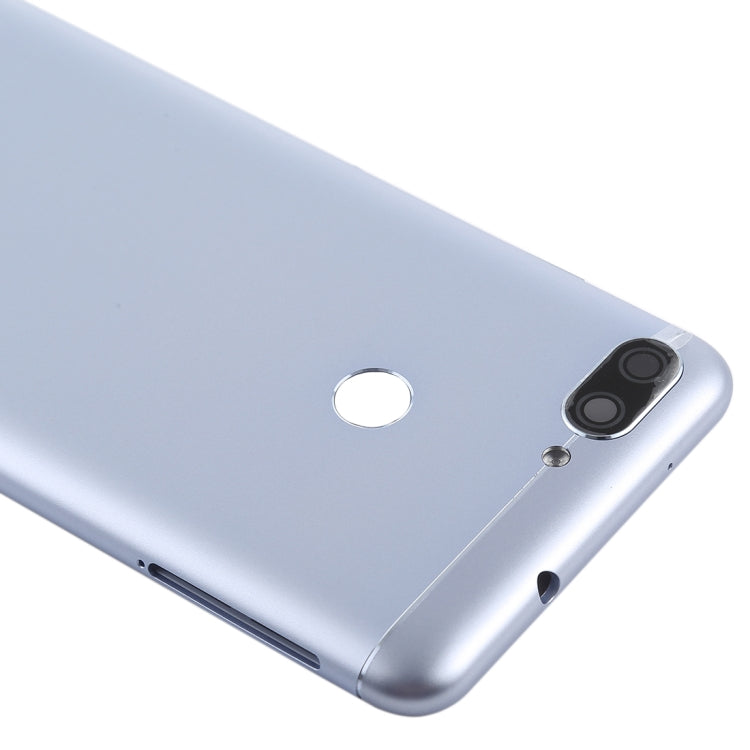 Back Cover with Camera Lens & Side Keys for Asus Zenfone Max Plus (M1) / ZB570TL(Grey) - Back Cover by PMC TechLife | Online Shopping South Africa | PMC TechLife | Buy Now Pay Later Mobicred