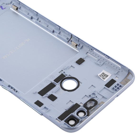 Back Cover with Camera Lens & Side Keys for Asus Zenfone Max Plus (M1) / ZB570TL(Grey)