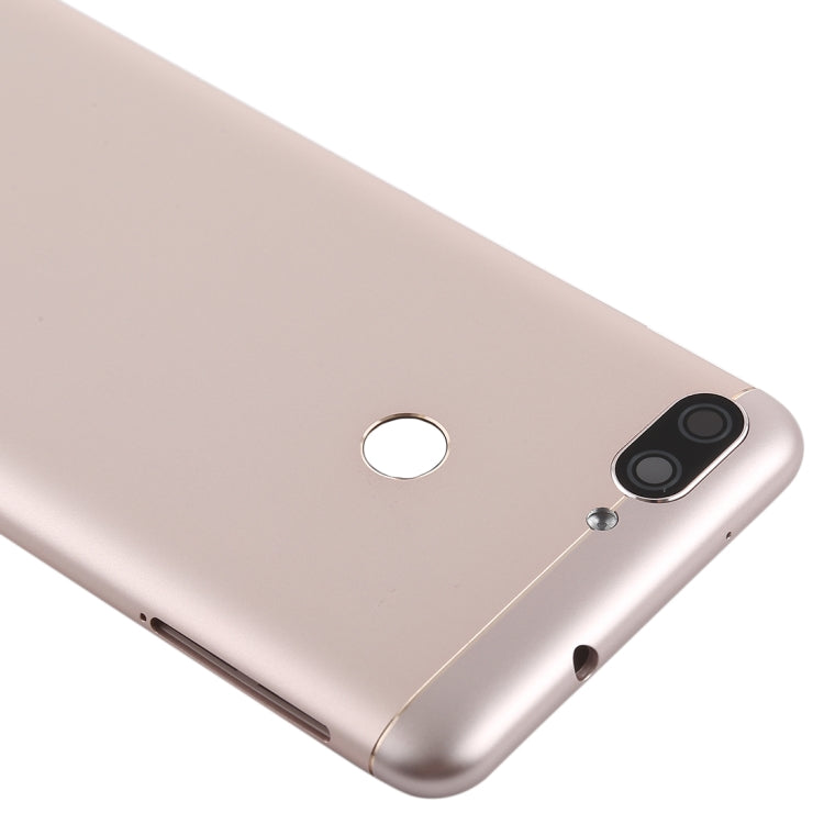 Back Cover with Camera Lens & Side Keys for Asus Zenfone Max Plus (M1) / ZB570TL(Gold) - Back Cover by PMC TechLife | Online Shopping South Africa | PMC TechLife | Buy Now Pay Later Mobicred