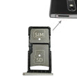 SIM Card Tray + Micro SD Card Tray for Motorola Droid Turbo 2 / XT1585 (Gold) - free shipping - PMC TechLife - Order now!