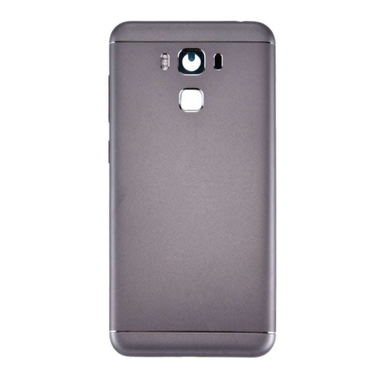 Aluminum Alloy Back Battery Cover for Asus ZenFone 3 Max / ZC553KL (Grey) - Back Cover by PMC TechLife | Online Shopping South Africa | PMC TechLife | Buy Now Pay Later Mobicred