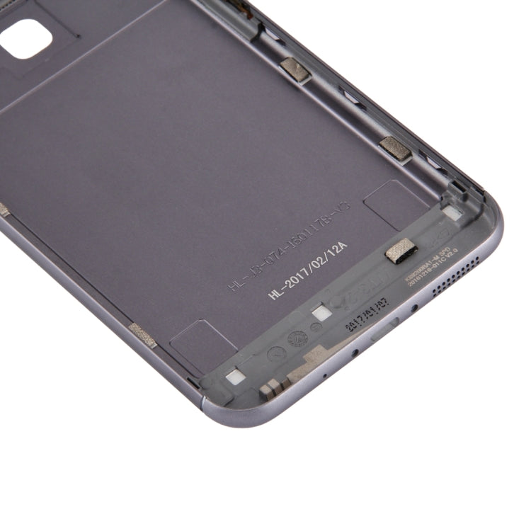 Aluminum Alloy Back Battery Cover for Asus ZenFone 3 Max / ZC553KL (Grey) - Back Cover by PMC TechLife | Online Shopping South Africa | PMC TechLife | Buy Now Pay Later Mobicred