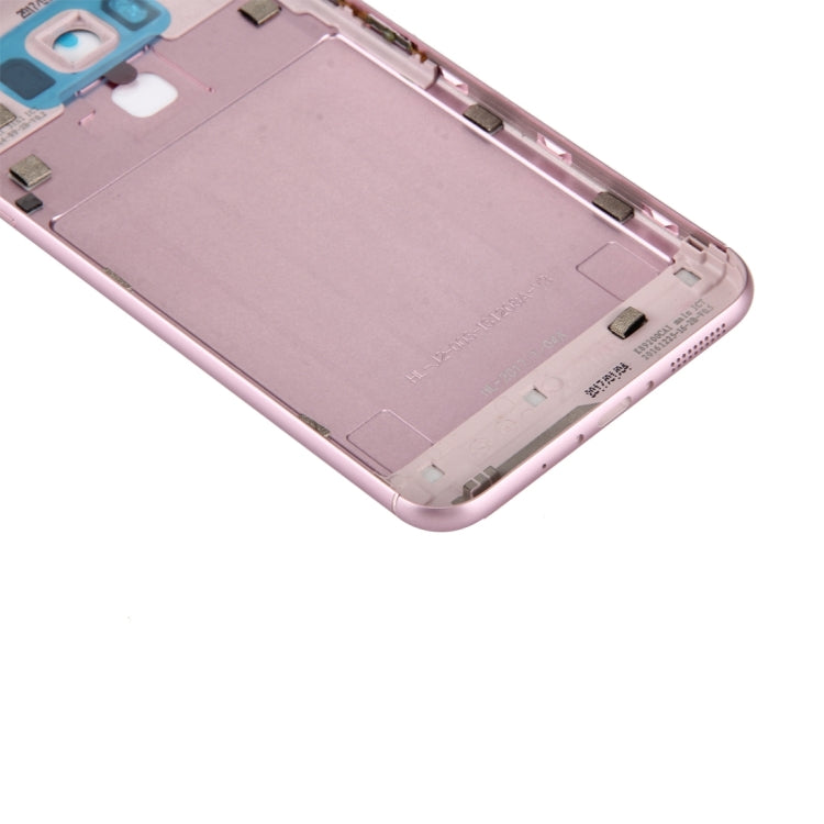 Aluminum Alloy Back Battery Cover for Asus ZenFone 3 Max / ZC553KL (Rose Gold) - Back Cover by PMC TechLife | Online Shopping South Africa | PMC TechLife | Buy Now Pay Later Mobicred