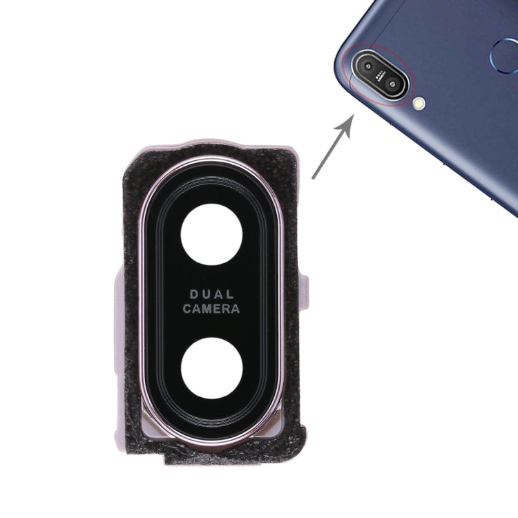 Back Camera Lens Frame for Asus Zenfone Max Pro (M1) ZB601KL (Rose Gold) - Camera by PMC TechLife | Online Shopping South Africa | PMC TechLife