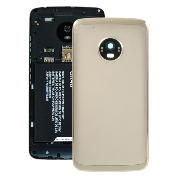 Battery Back Cover for Motorola Moto G5 Plus (Gold)