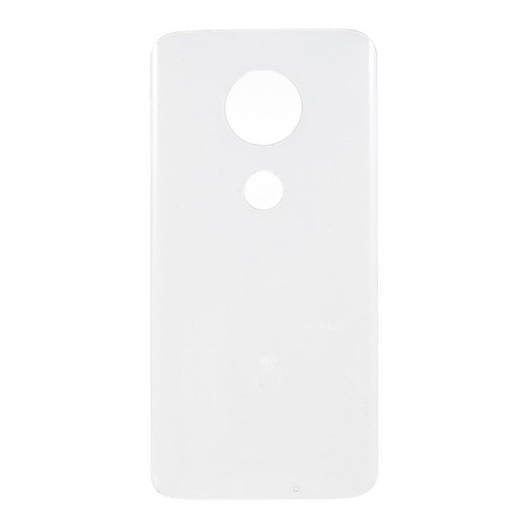 Battery Back Cover for Motorola Moto G7 (White) - Back Cover by PMc TechLife | Online Shopping South Africa | PMc TechLife | Buy Now Pay Later Mobicred