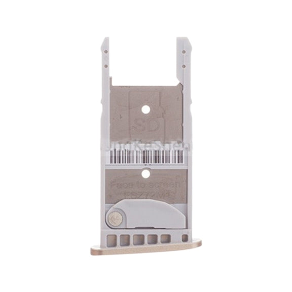 SIM Card Tray + Micro SD Card Tray for Motorola Moto G5 Plus (Gold)