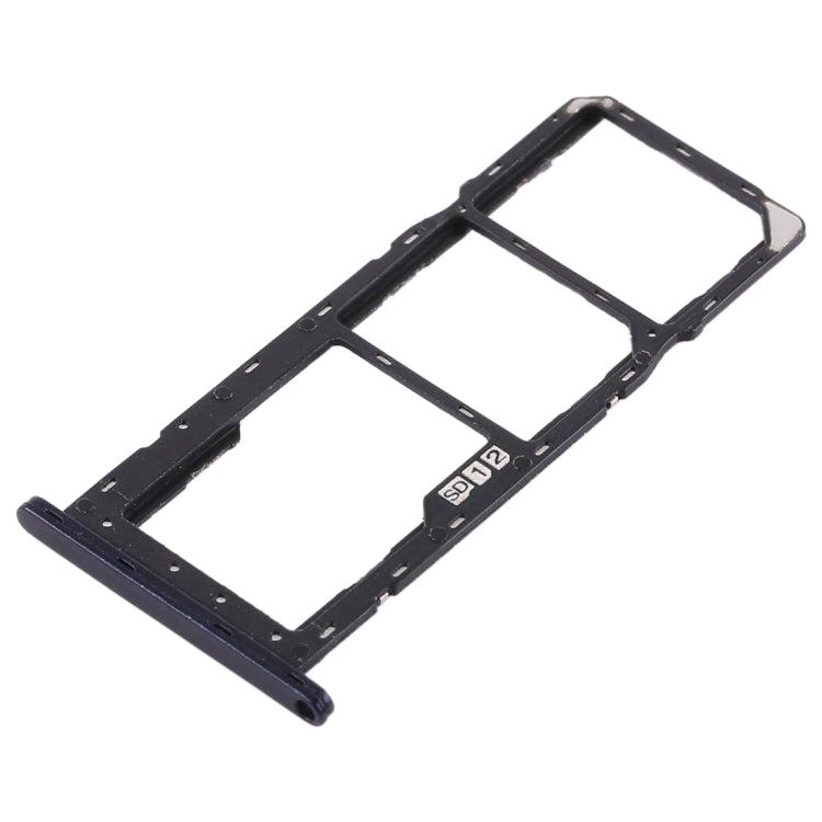 SIM Card Tray + SIM Card Tray + Micro SD Card Tray for Asus Zenfone Max Pro (M1) ZB601KL ZB602KL(Black) - Card Tray by PMc TechLife | Online Shopping South Africa | PMc TechLife | Buy Now Pay Later Mobicred
