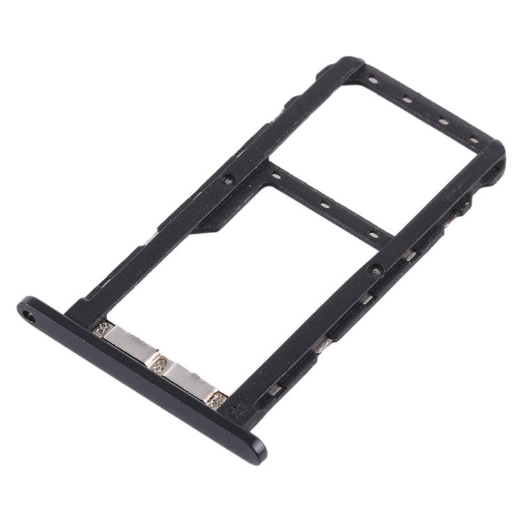 SIM Card Tray + SIM Card Tray / Micro SD Card Tray for Asus Zenfone 5 ZE620KL(Black) - Others by PMc TechLife | Online Shopping South Africa | PMc TechLife | Buy Now Pay Later Mobicred