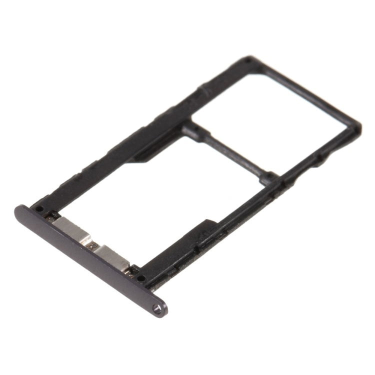 SIM Card Tray + SIM Card Tray / Micro SD Card Tray for Motorola Moto G5S(Black) - Card Socket by PMc TechLife | Online Shopping South Africa | PMc TechLife | Buy Now Pay Later Mobicred