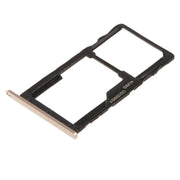 SIM Card Tray + SIM Card Tray / Micro SD Card Tray for Motorola Moto G5S(Gold)