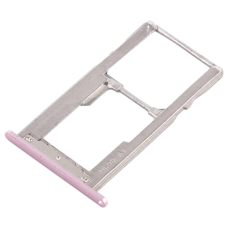 SIM Card Tray + Micro SD Card Tray for Asus Zenfone 3 Max ZC553KL(Pink) - Card Tray by PMc TechLife | Online Shopping South Africa | PMc TechLife | Buy Now Pay Later Mobicred