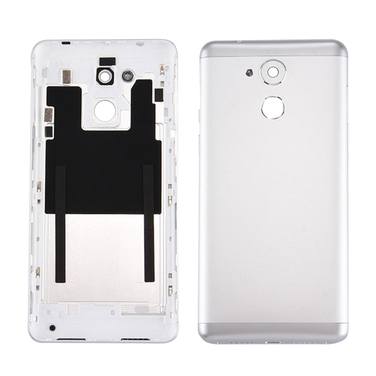 For Huawei Enjoy 6s Battery Back Cover(Silver) - Back Cover by PMC TechLife | Online Shopping South Africa | PMC TechLife | Buy Now Pay Later Mobicred