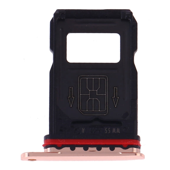 For OnePlus 7 Pro SIM Card Tray + SIM Card Tray (Gold)