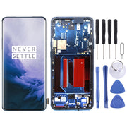 For OnePlus 7 Pro Digitizer Full Assembly with Frame OEM LCD Screen (Blue)