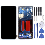 For OnePlus 7 Pro Digitizer Full Assembly with Frame OEM LCD Screen (Blue)