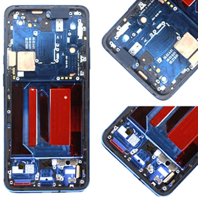 For OnePlus 7 Pro Digitizer Full Assembly with Frame OEM LCD Screen (Blue)