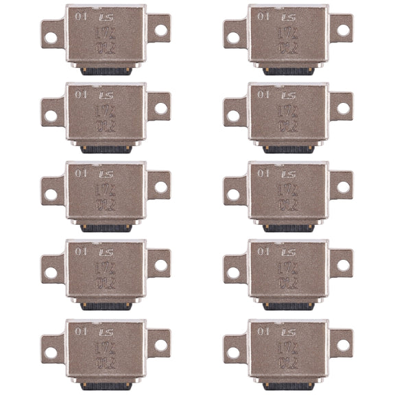 For Galaxy S9+ 10pcs Charging Port Connector