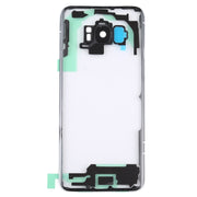 For Samsung Galaxy S8 / G950 G950F G950FD G950U G950A G950P G950T G950V G950R4 G950W G9500 Transparent Battery Back Cover with Camera Lens Cover (Transparent)