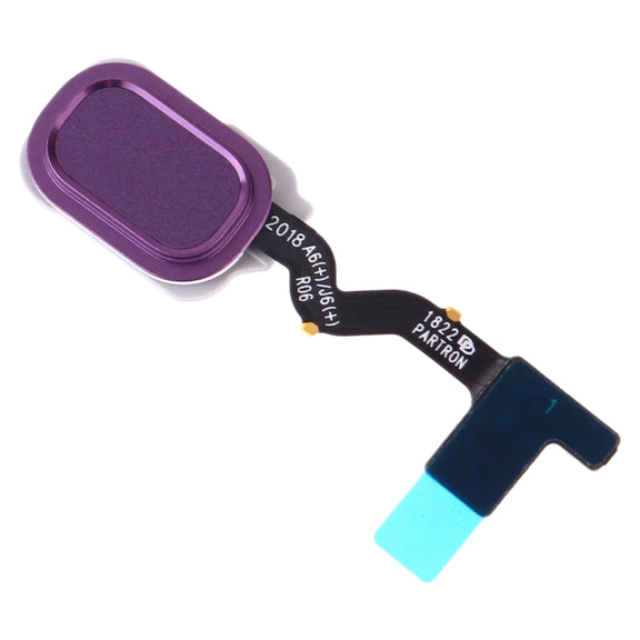 For Galaxy J6 (2018) SM-J600F/DS SM-J600G/DS Fingerprint Sensor Flex Cable(Purple)