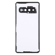 For Samsung Galaxy S10 G973F/DS G973U G973 SM-G973 Transparent Battery Back Cover with Camera Lens Cover (Transparent)