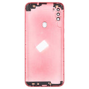 For Samsung Galaxy A11 SM-A115F Back Cover with Camera Lens Cover(Red)