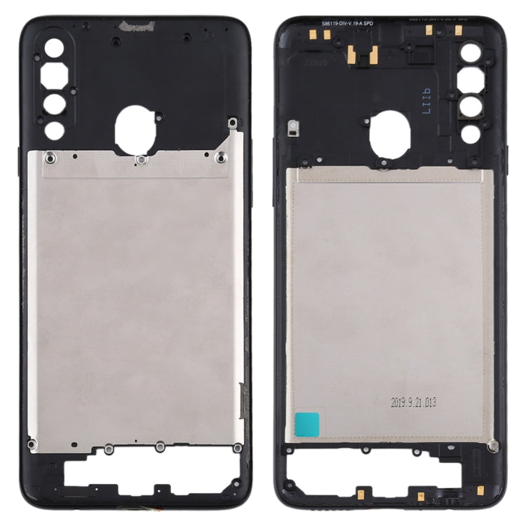For Samsung Galaxy A20s  Middle Frame Bezel Plate (Black) - free shipping - PMc TechLife - Order now!