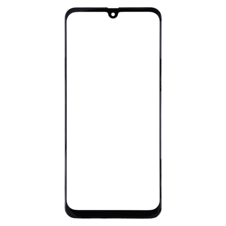 For Samsung Galaxy A41 Front Screen Outer Glass Lens (Black)