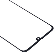 For Samsung Galaxy A41 Front Screen Outer Glass Lens (Black)