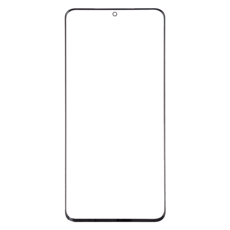 For Samsung Galaxy S20+  Front Screen Outer Glass Lens (Black)