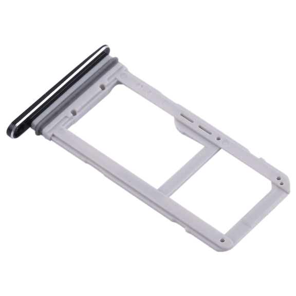 For Galaxy S7 Edge 2 SIM Card Tray / Micro SD Card Tray (Black)