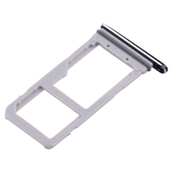 For Galaxy S7 Edge 2 SIM Card Tray / Micro SD Card Tray (Black)