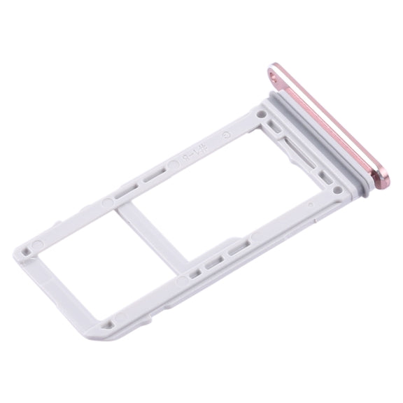 For Galaxy Note 8 2 SIM Card Tray / Micro SD Card Tray (Pink)