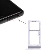 For Galaxy Note 8 2 SIM Card Tray / Micro SD Card Tray (Grey)